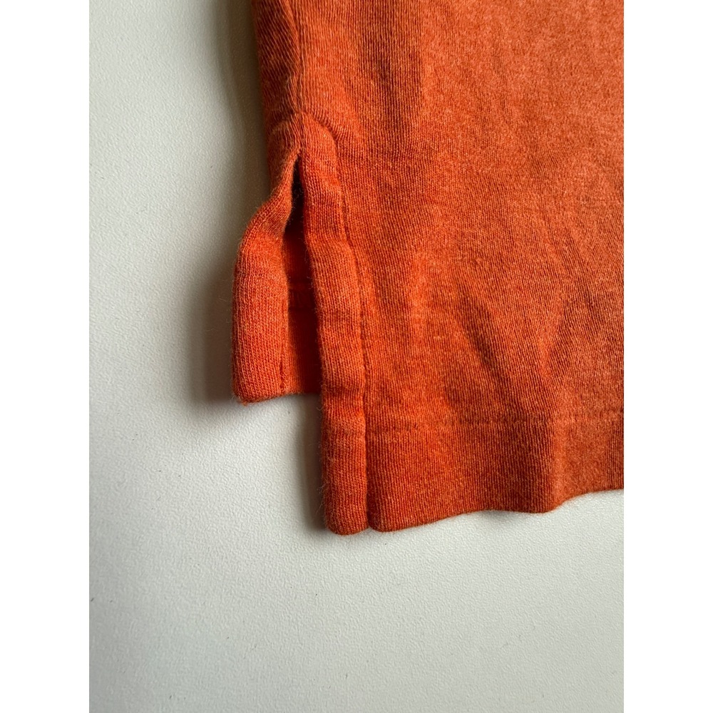 Polo Ralph Lauren Kids Orange Short Sleeve Cotton Polo Shirt Size 4 - Picture 6 of 8